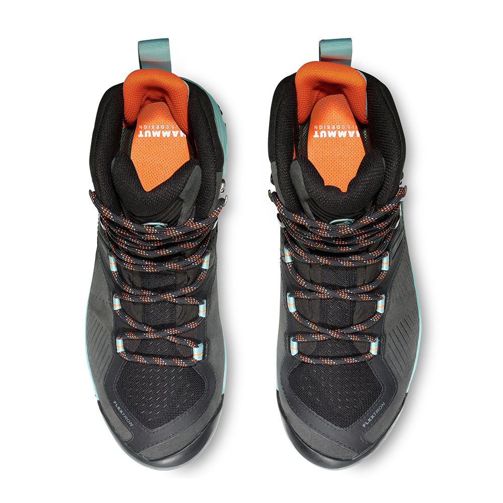 Mammut SAPUEN HIGH GTX - Chaussures randonné Femme black/dark frosty