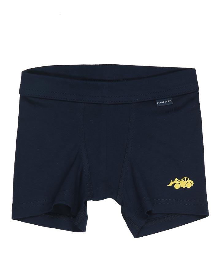 Boxershorts CLASSICS – BAGGER 2er Pack in dunkelblau/weiß