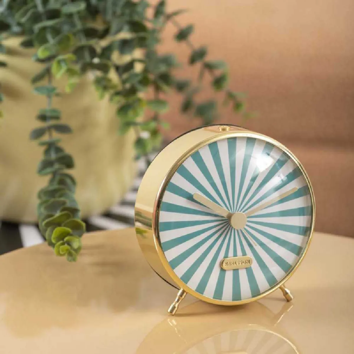 Karlsson Candy Swirl Réveil - Turquoise