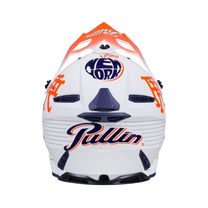 Casque cross Pull-in RACE 2025 - Gris / Blanc
