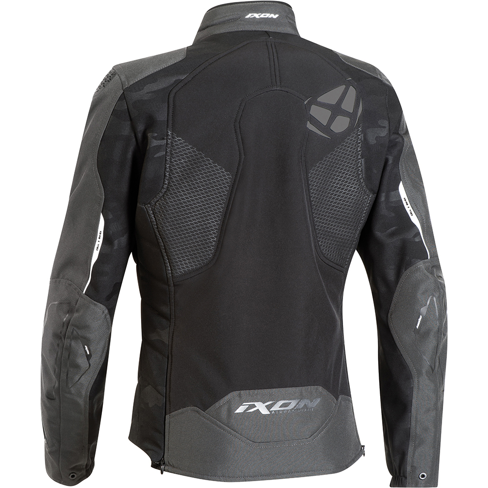 Ixon - Blouson femme Cell Lady Noir / Anthracite / Blanc