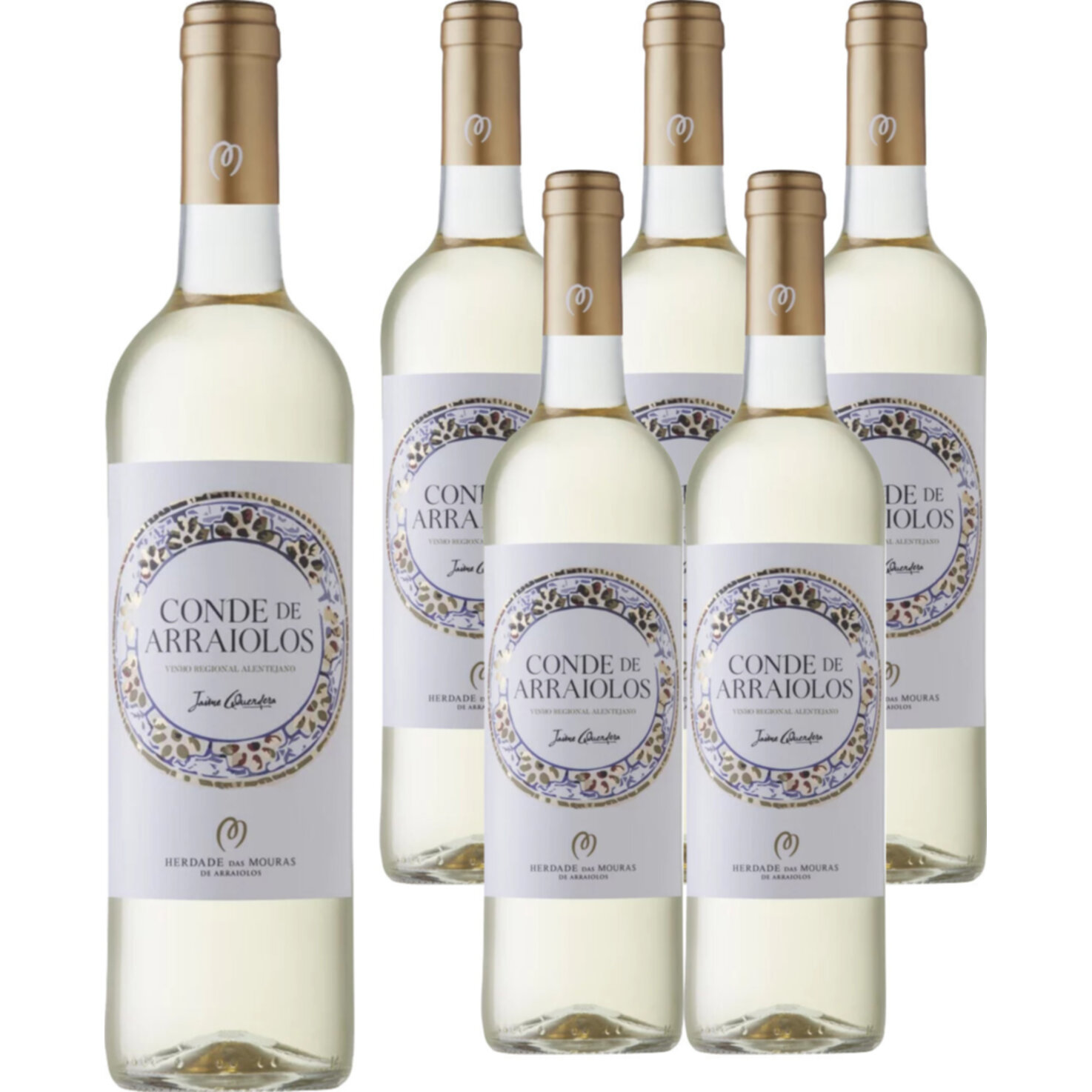 Alentejano VR Blanc Conde de Arraiolos Herdade das Mouras 6x 75cl -6x 75cl