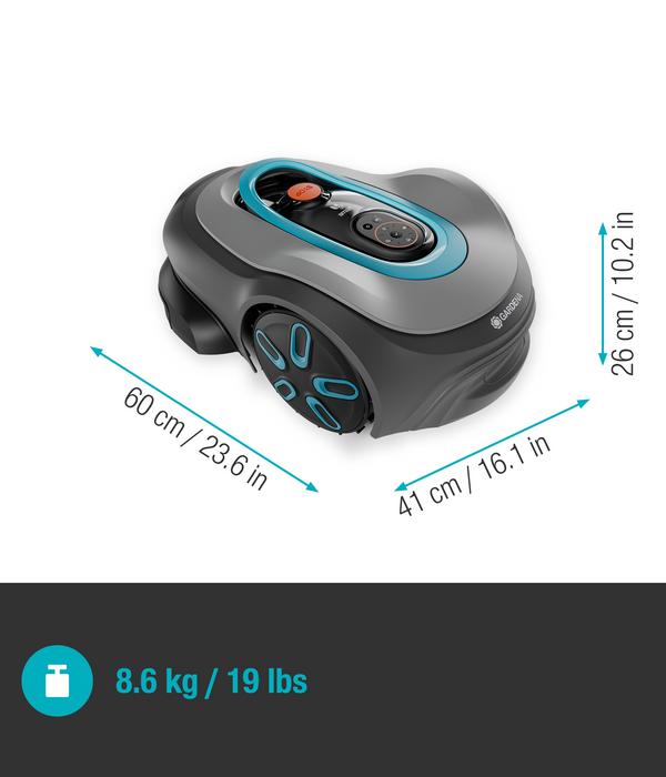 GARDENA Mähroboter smart SILENO pro 600 m²,