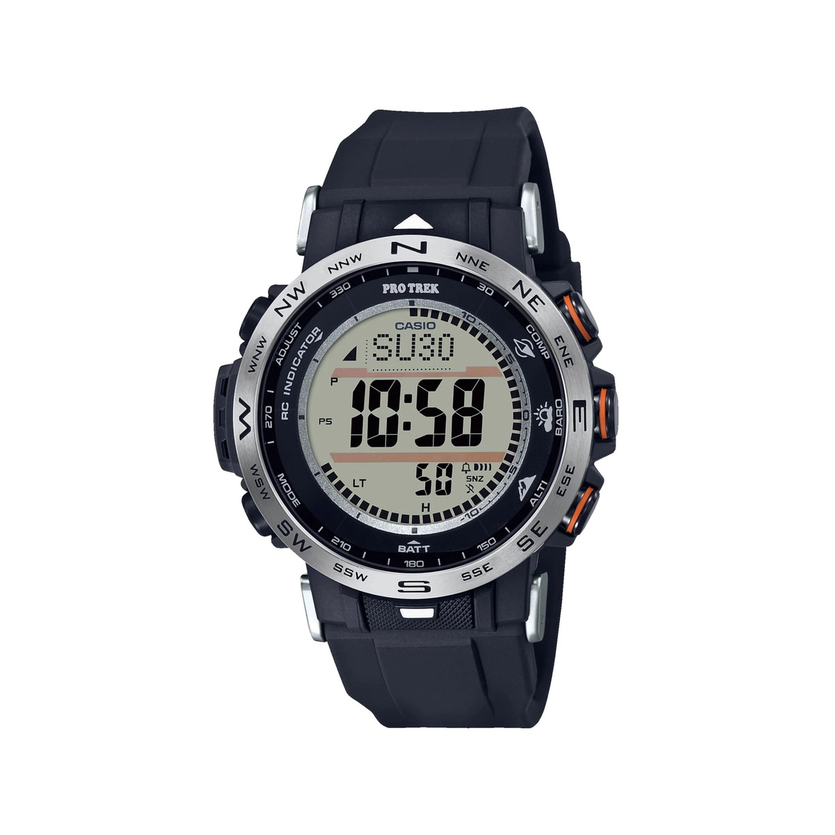 Montre Protrek homme résine noire