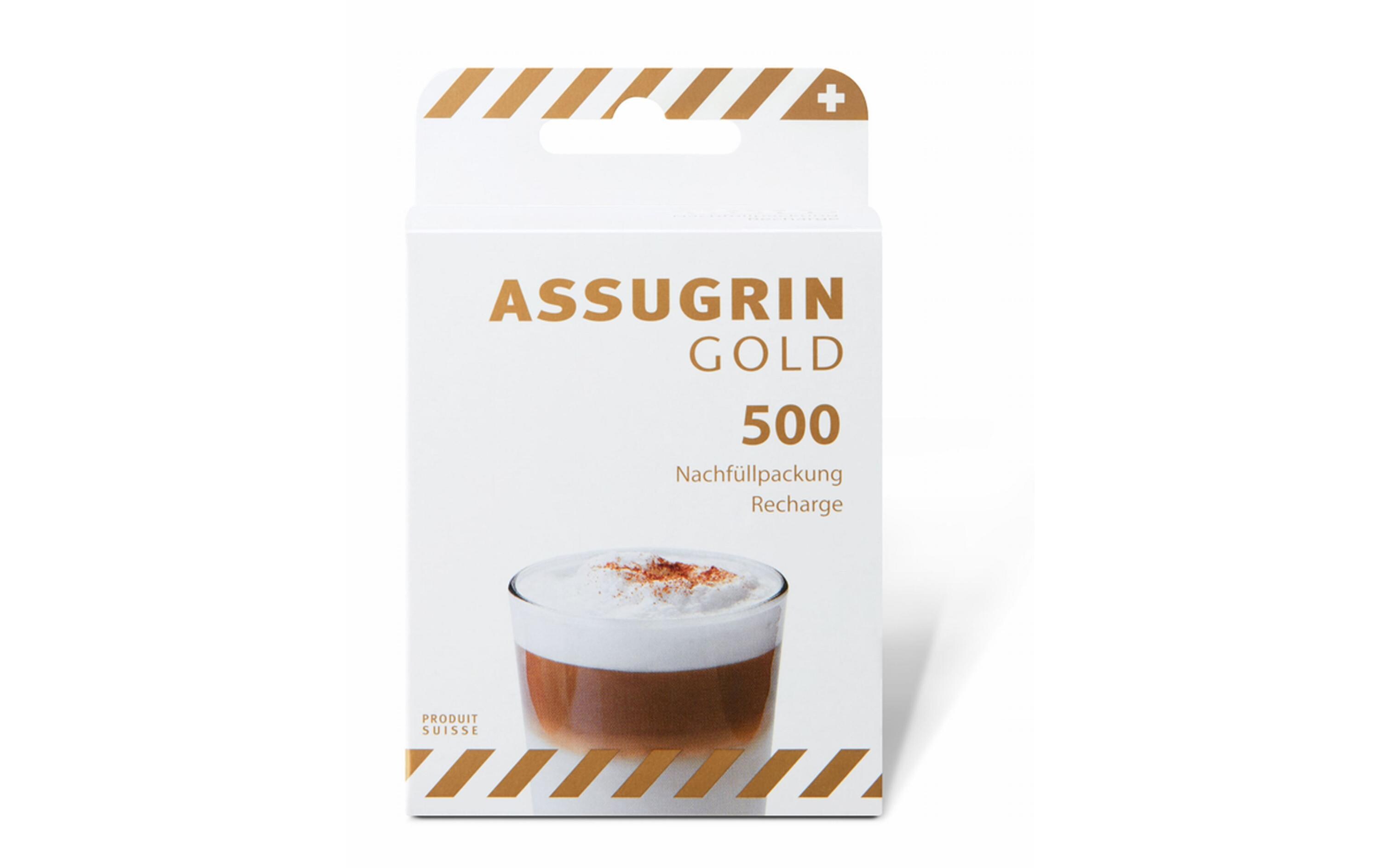 Süssstoff Gold Nachfüllpackung 500 StückSchweizer Süssungsmittel auf Aspartam-Basis