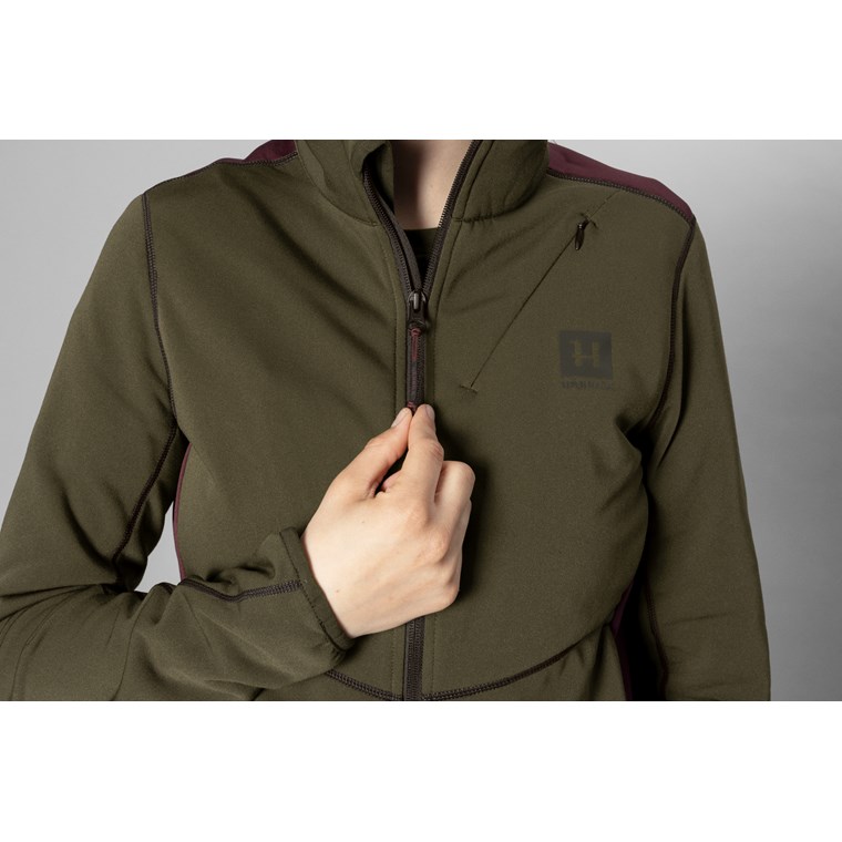 Härkila Oda Fleece Jacka Women Willow Green