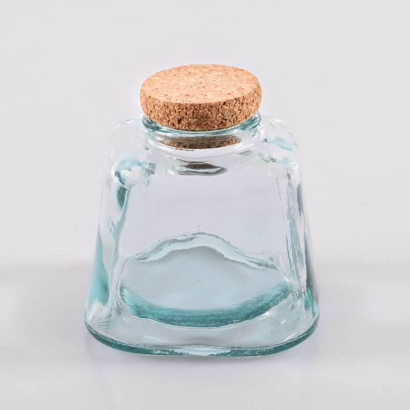 Pot en verre recyclé