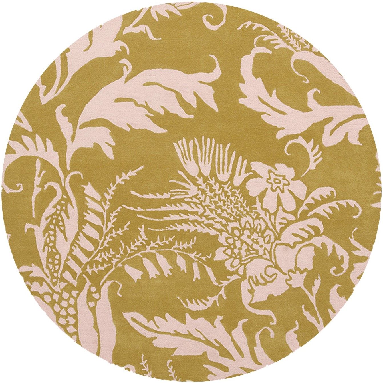 Vloerkleed Yellow 192906 Baroque
