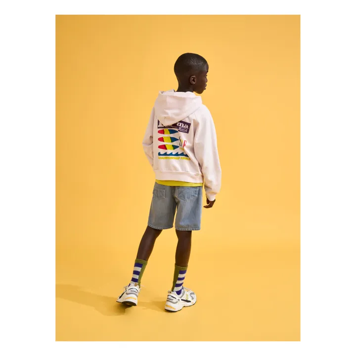 Bellerose Hoodie Conij Coton Bio | Rose pâle