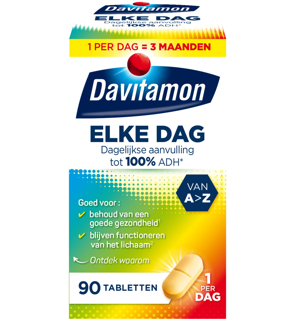 Davitamon Elke dag (90 tabletten)