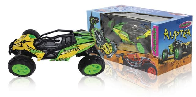 R/C Buggy Rupter RTR 2,4 GHz Styring 1:14 Gul