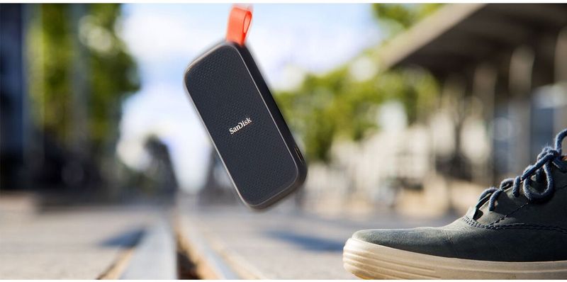 SanDisk Portable SSD Externe SSD USB C 2TB