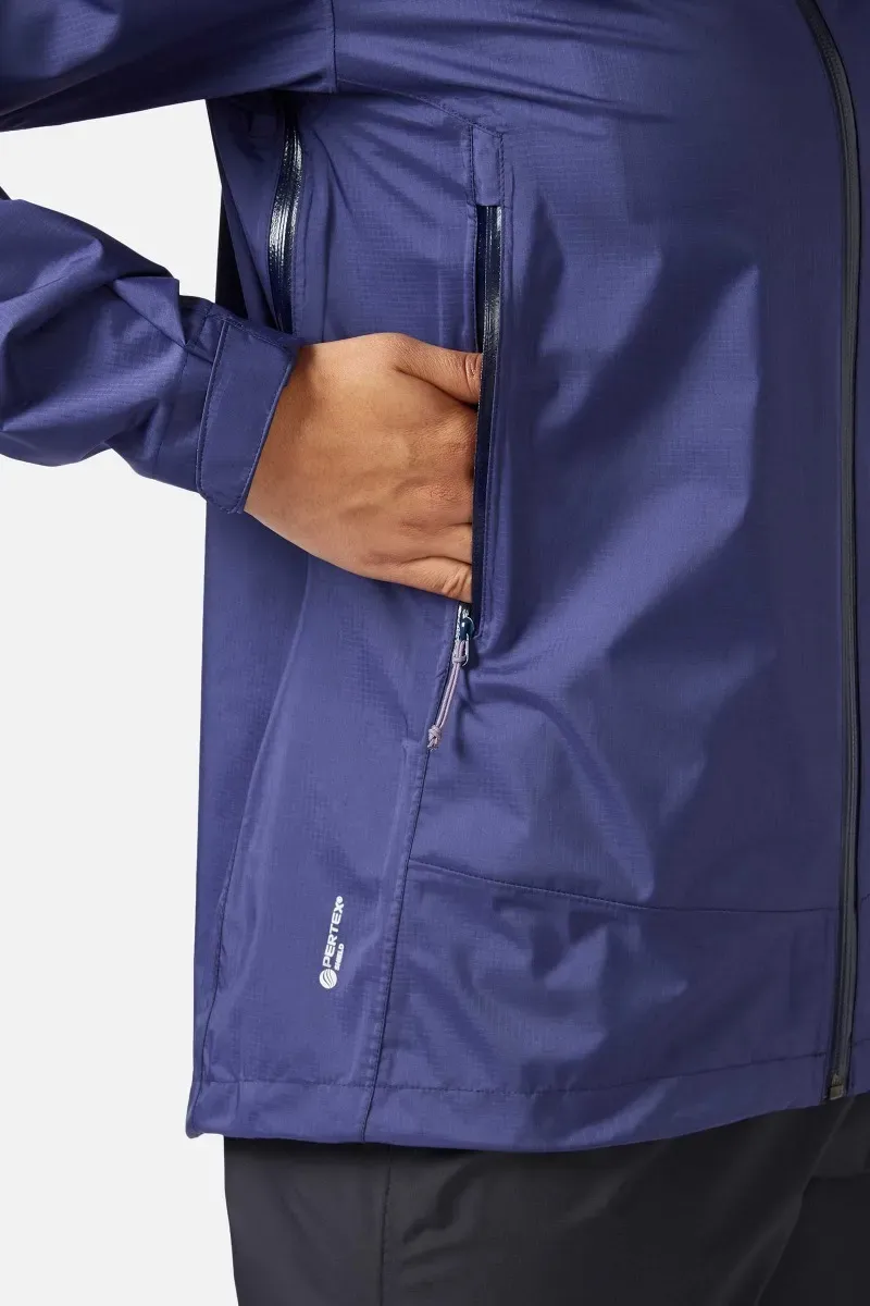 Rab Women's Downpour Plus 2.0 Jacket Patriot Blue