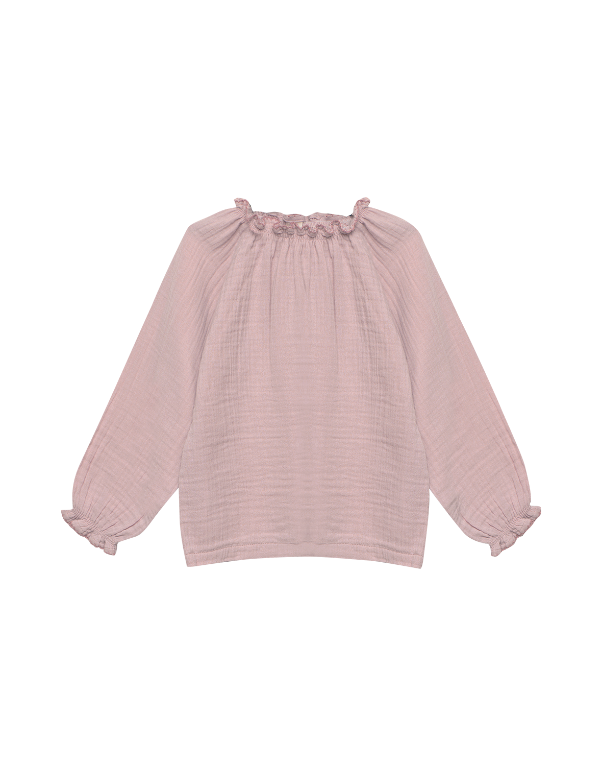 Shirt van mousseline-katoen voor kinderen