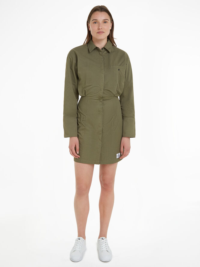Calvin Klein SOFT TOUCH SHIRT DRESS Ldy