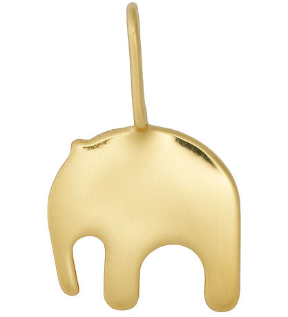 Design Letters Vedh?ng Til Halsk?de - Elefant - 18K Guldbelagt