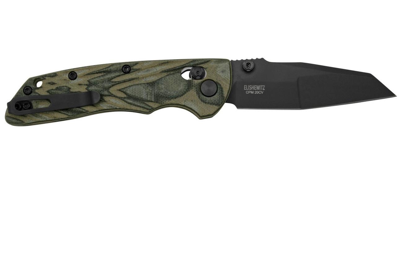 Hogue Deka 24268 G-Mascus Green G10, Black Wharncliffe, zakmes