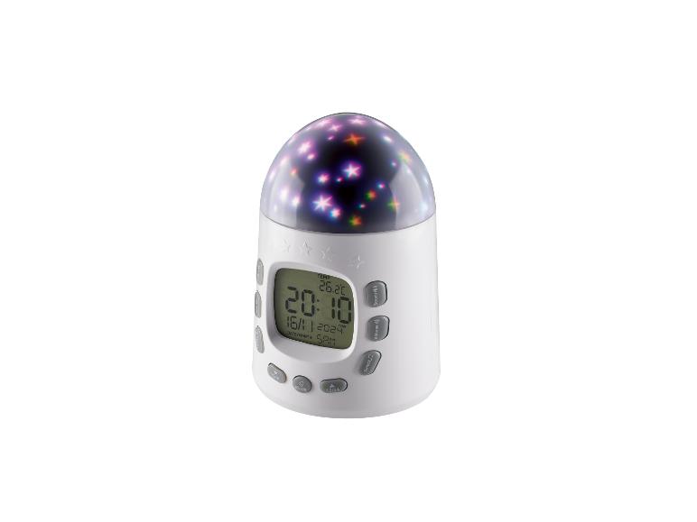 Wekker met sterrenprojector