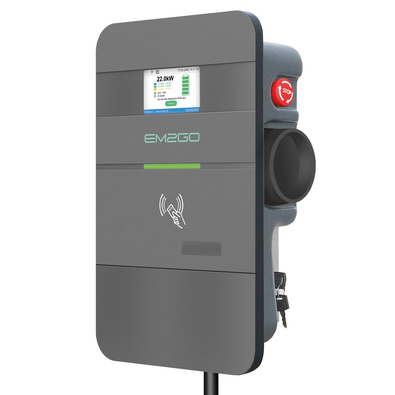 EM2GO AC Wallbox Pro Power 22kW Basic