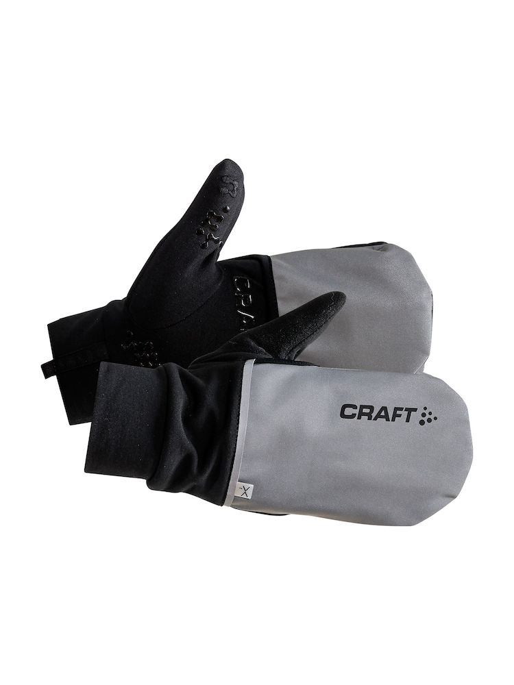 Craft Hybrid Weather handsker sort/sølv