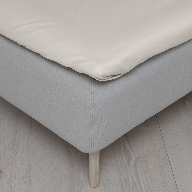 Høie Satin lagen lys beige Lys beige