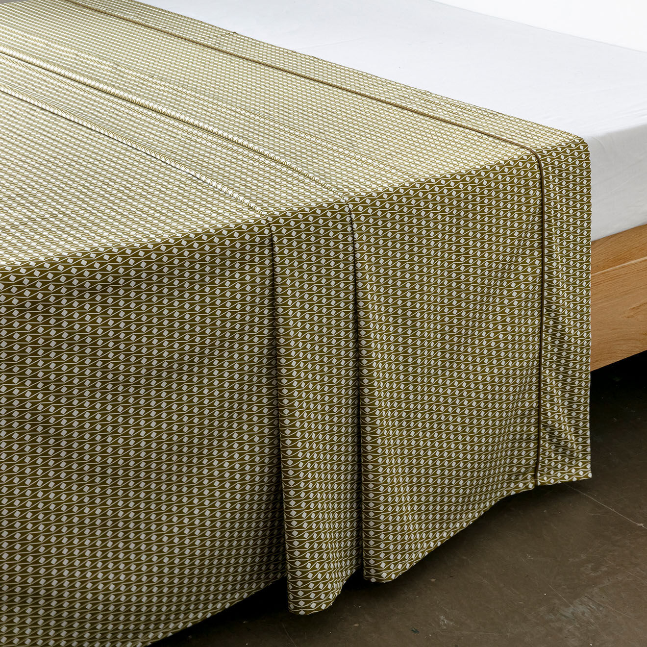 Perle de Coton Drap plat en satin de coton Thaisa multicolore