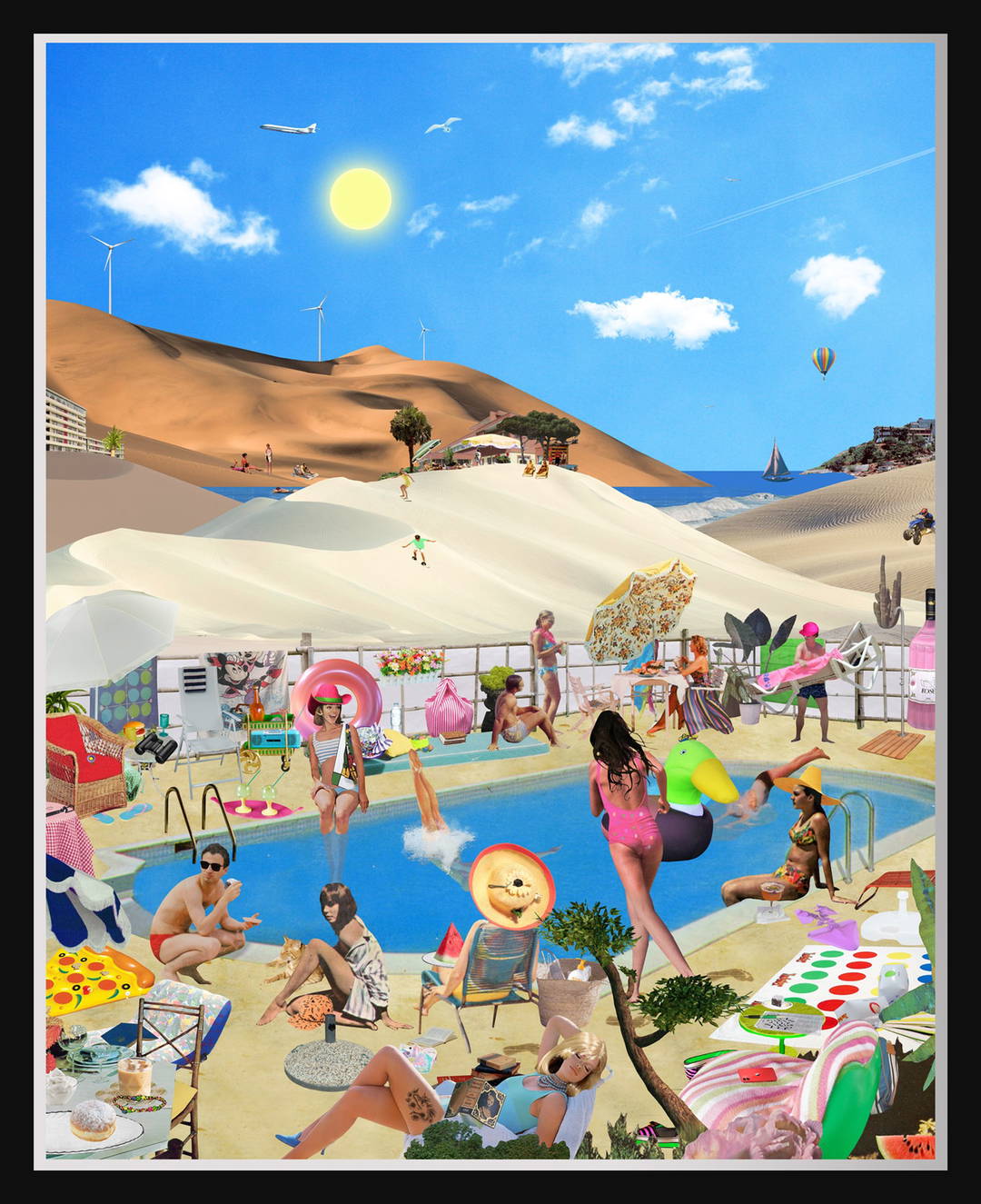 Pool by Sanda Anderlon - Limited Edition. Edition of: 150. Signed.