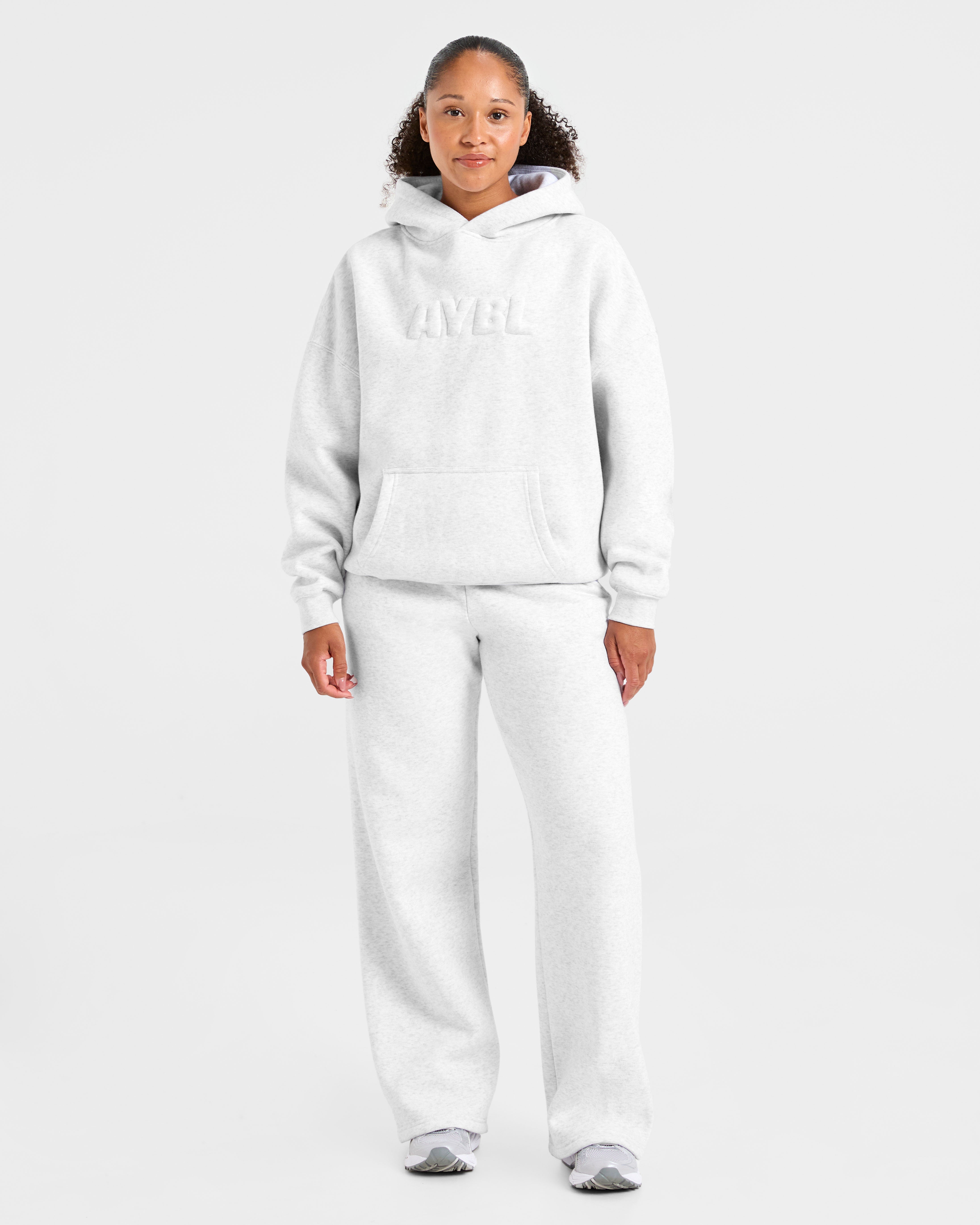 Classic Plush Oversized Straight Leg Joggers