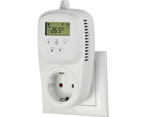 E2 plug-in thermostaat HT-04-WIFI-SCH wit