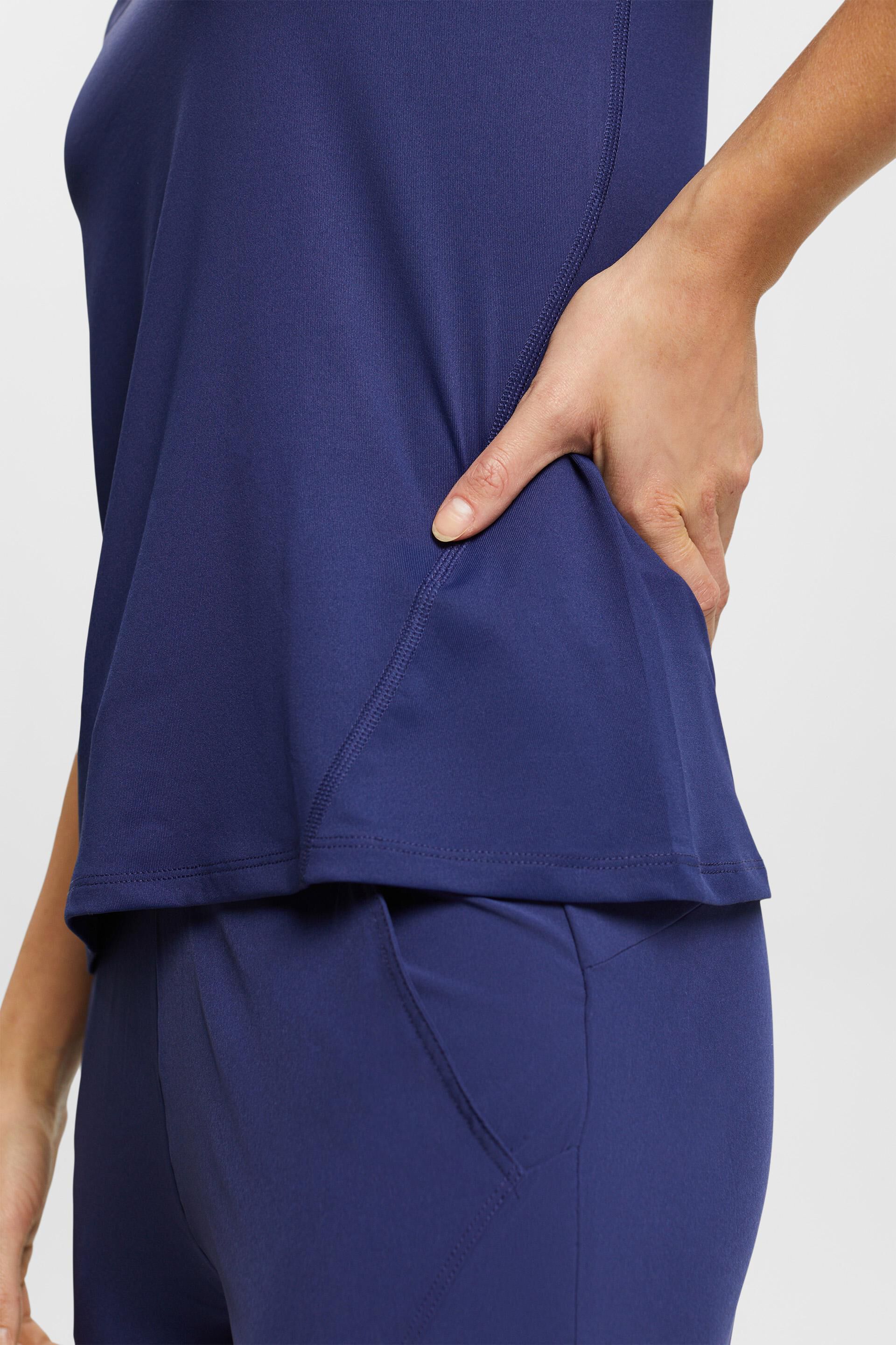T-shirt de sport à encolure en V