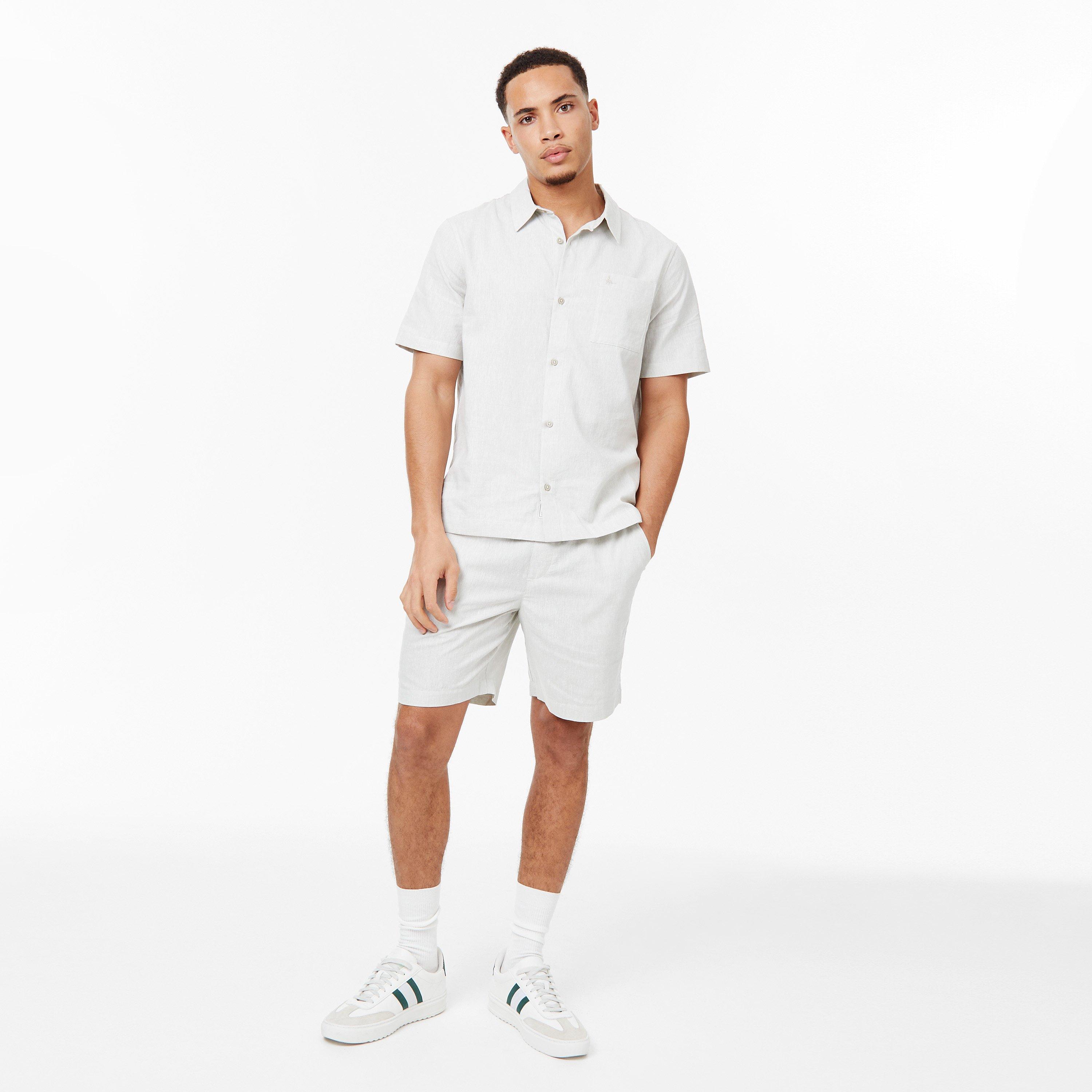 Jack Wills JW Short Sleeve Linen Shirt