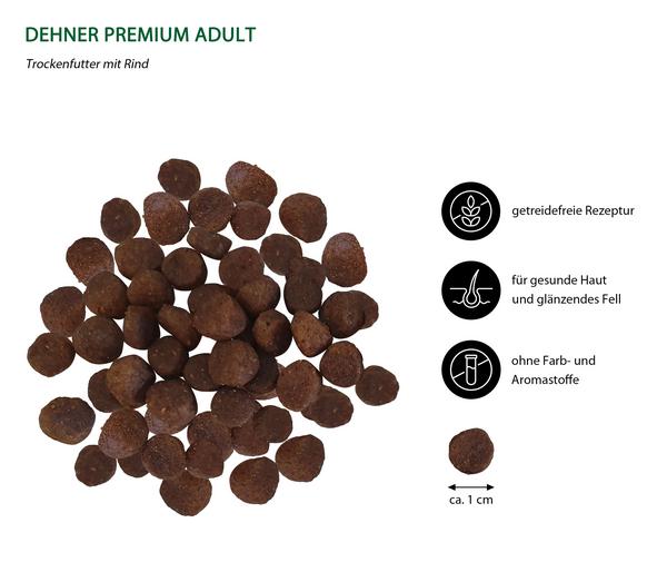 Dehner Premium Trockenfutter für Katzen Adult
