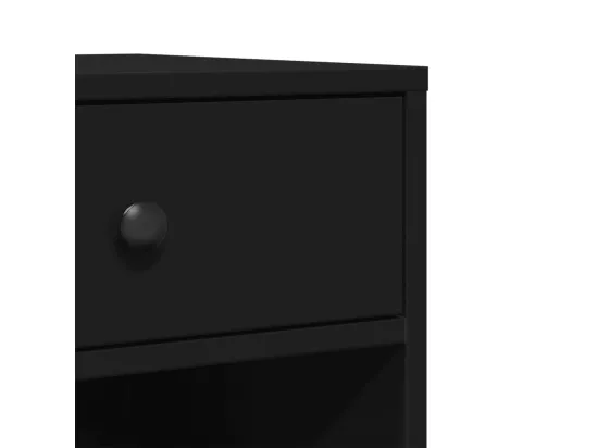 Support d'imprimante avec roulettes noir 60x40x68,5 cm