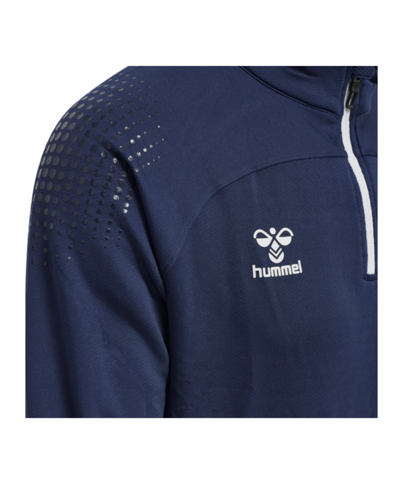 Hummel hmlLEAD HalfZip Sweatshirt Blau F7026