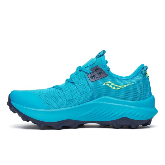 Saucony Dame Trailsko Endorphin Rift Blå