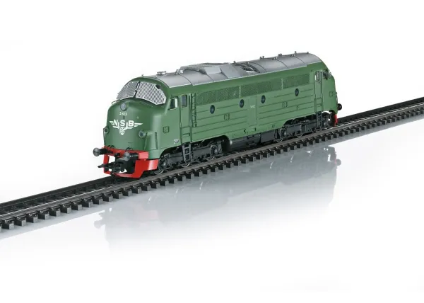 Märklin 39686, Togmodel, Formonterede, HO (1:87), Di3, Ethvert køn, Metal