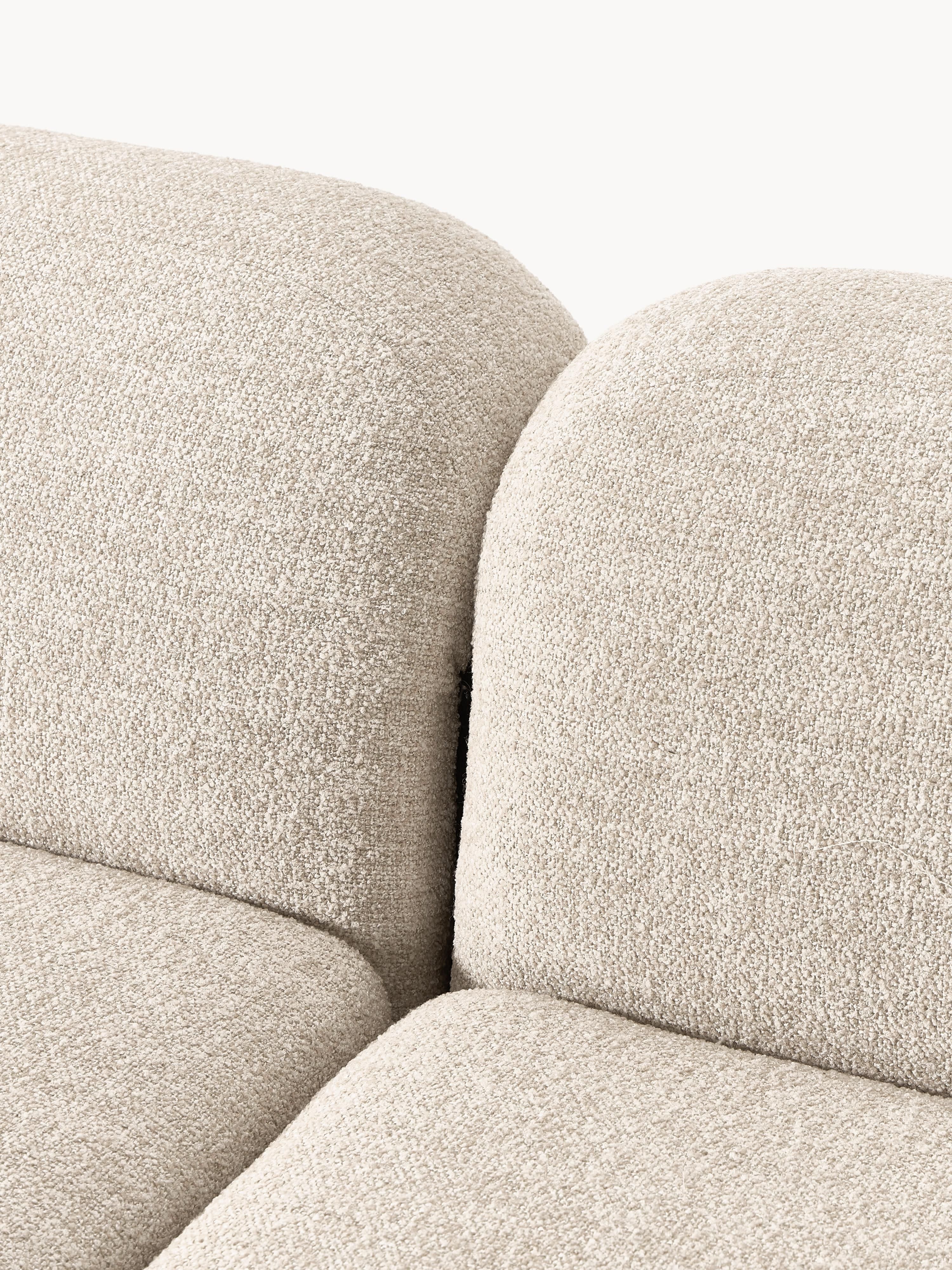 Modulaire bank Wolke (3-zits) van bouclé