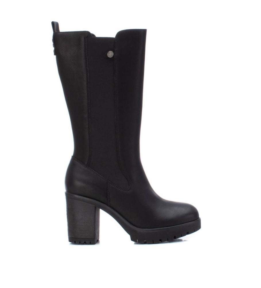 Botas Refresh 171490 Pretas - Altura do Salto 8cm -