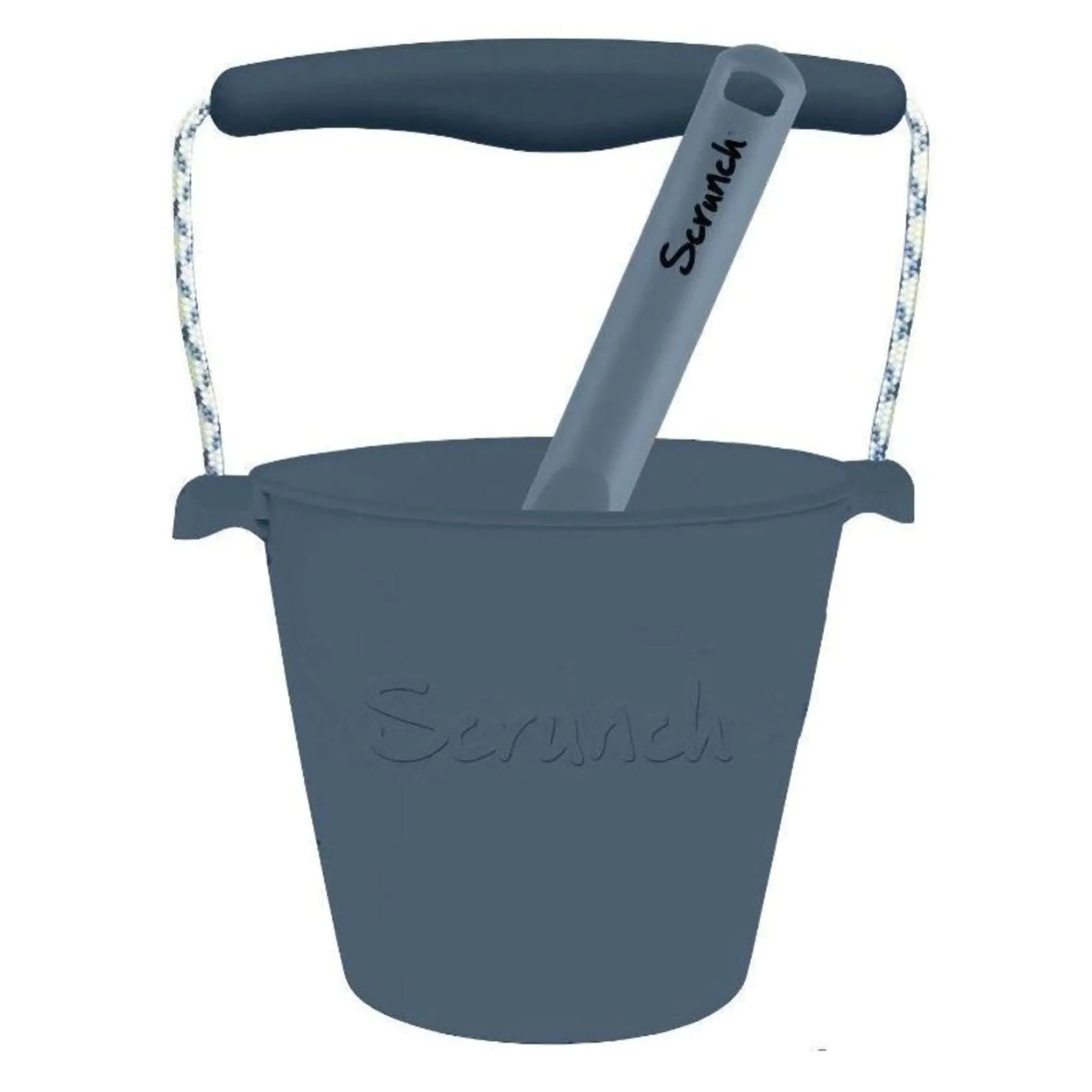Scrunch Seau avec Pelle - Marine