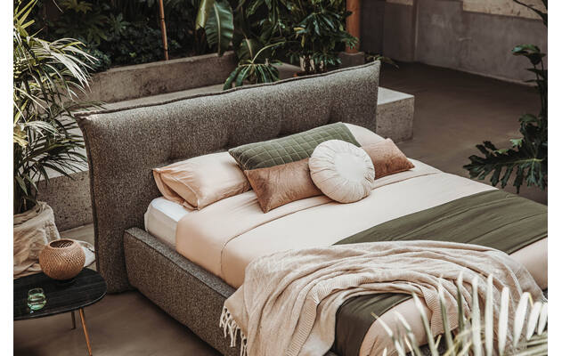 Gestoffeerd Bedframe Bolzano
