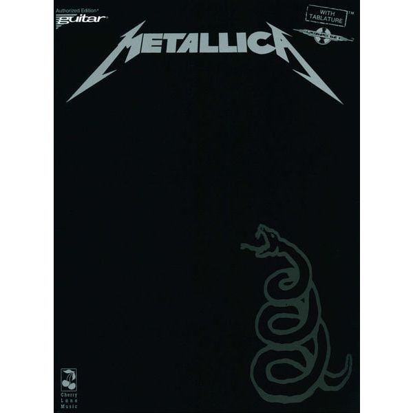 Cherry Lane Music Company Metallica Black Album Gitarre