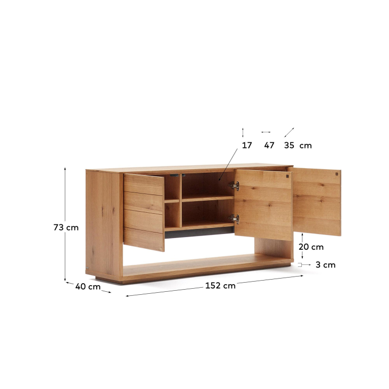 Kave Home Alguema dressoir 151x73