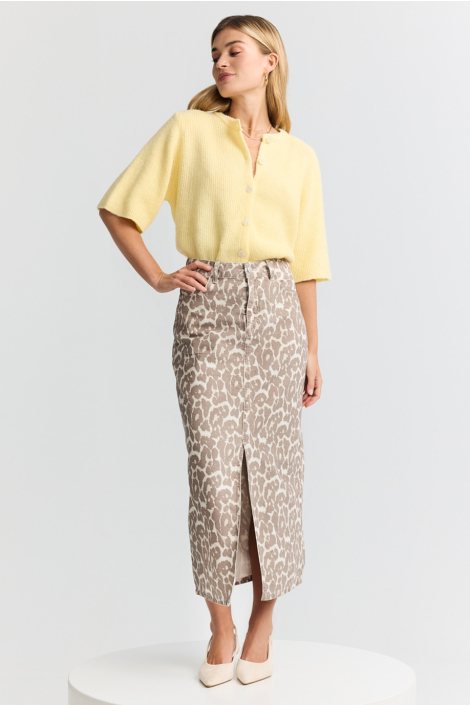 LolaLiza taupe dames rok
