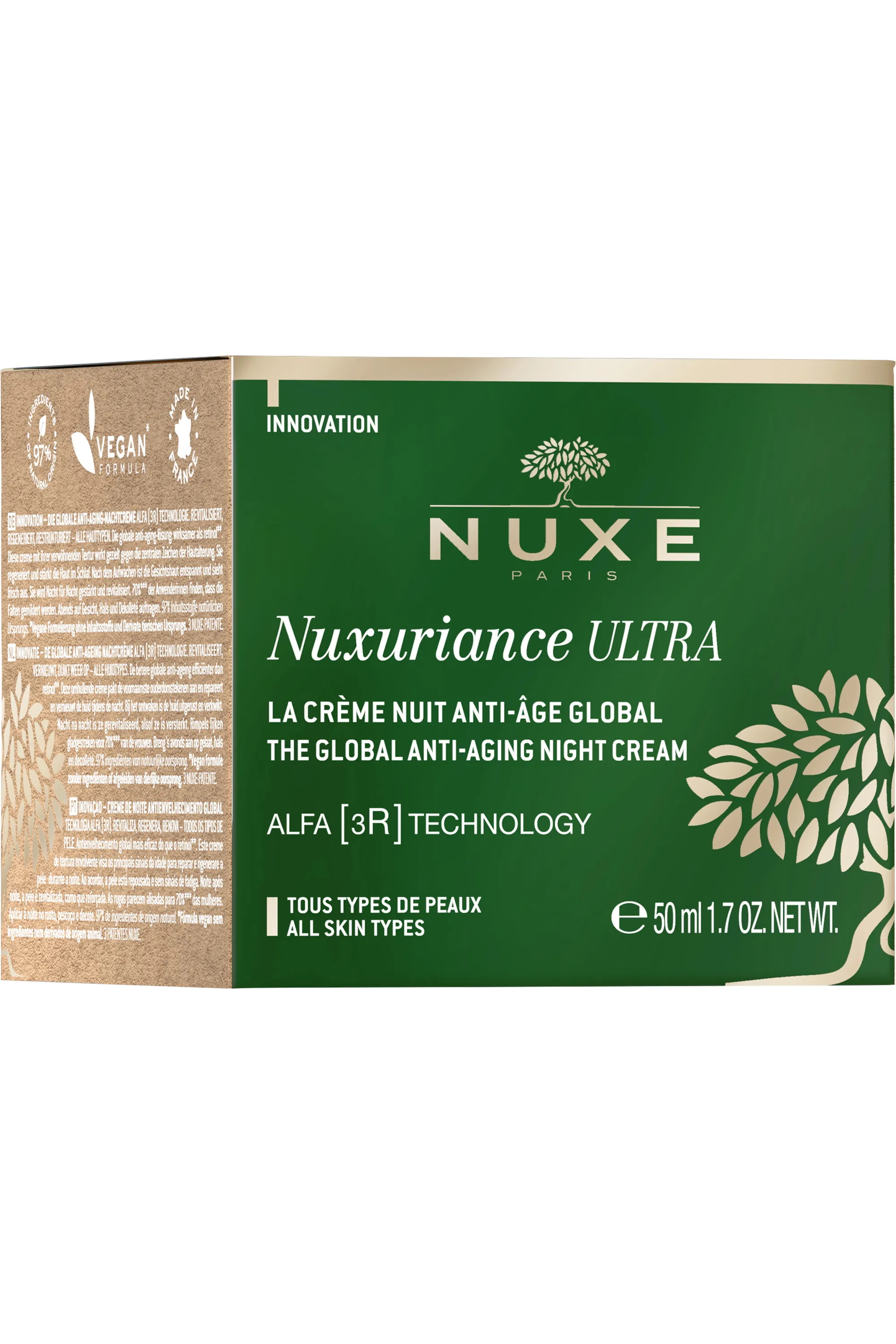 Nuxe Crème nuit anti-âge global Nuxuriance Ultra-50 ml