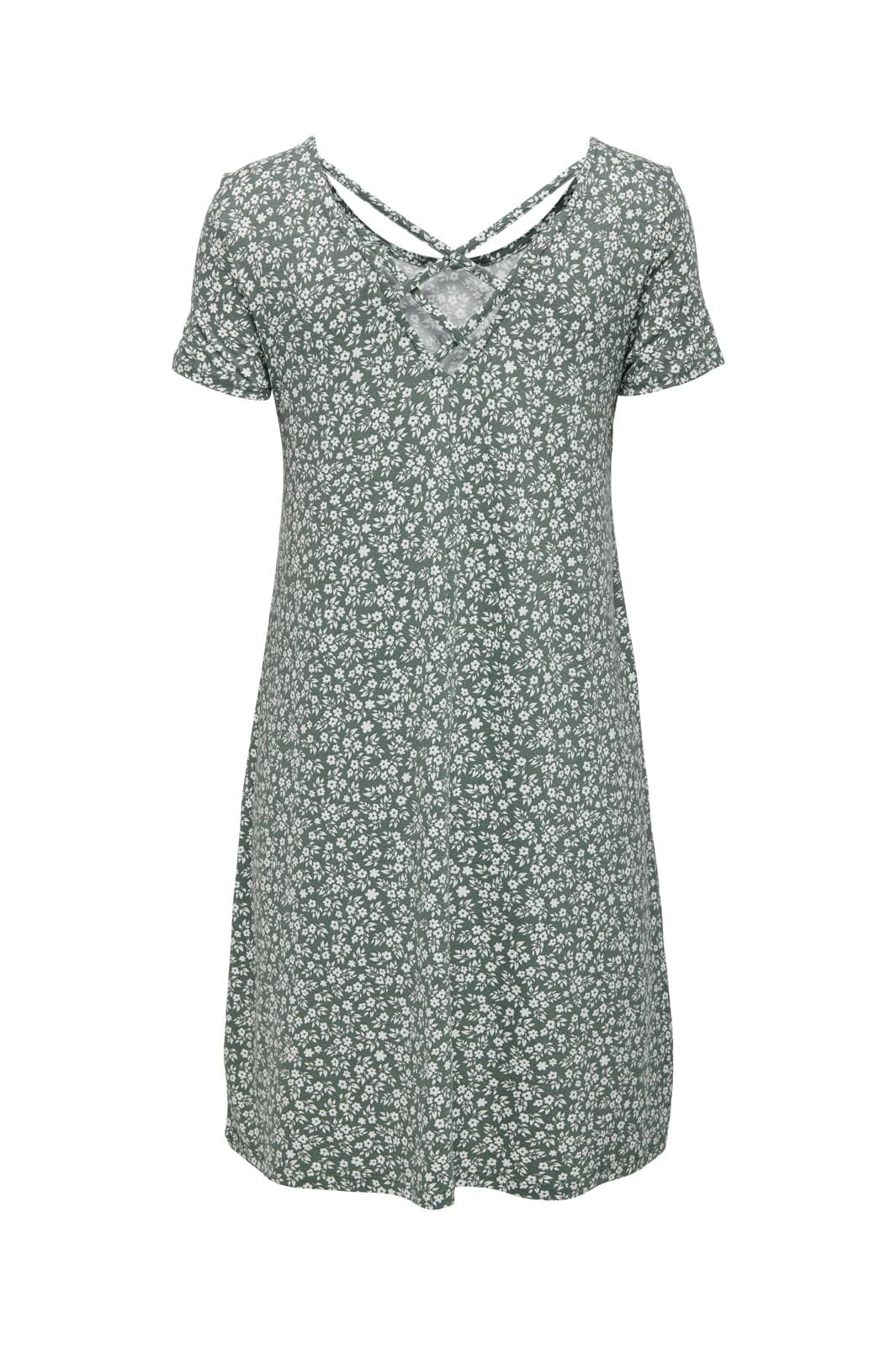 Only Onlbera Back Lace Up S/S Dress
