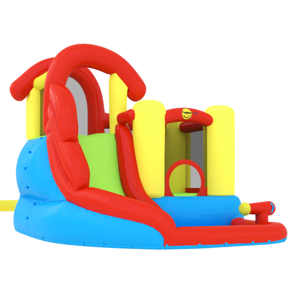 Piscina inflável Happy Hop com escorregador e piscina 280 x 319 x 211 cm