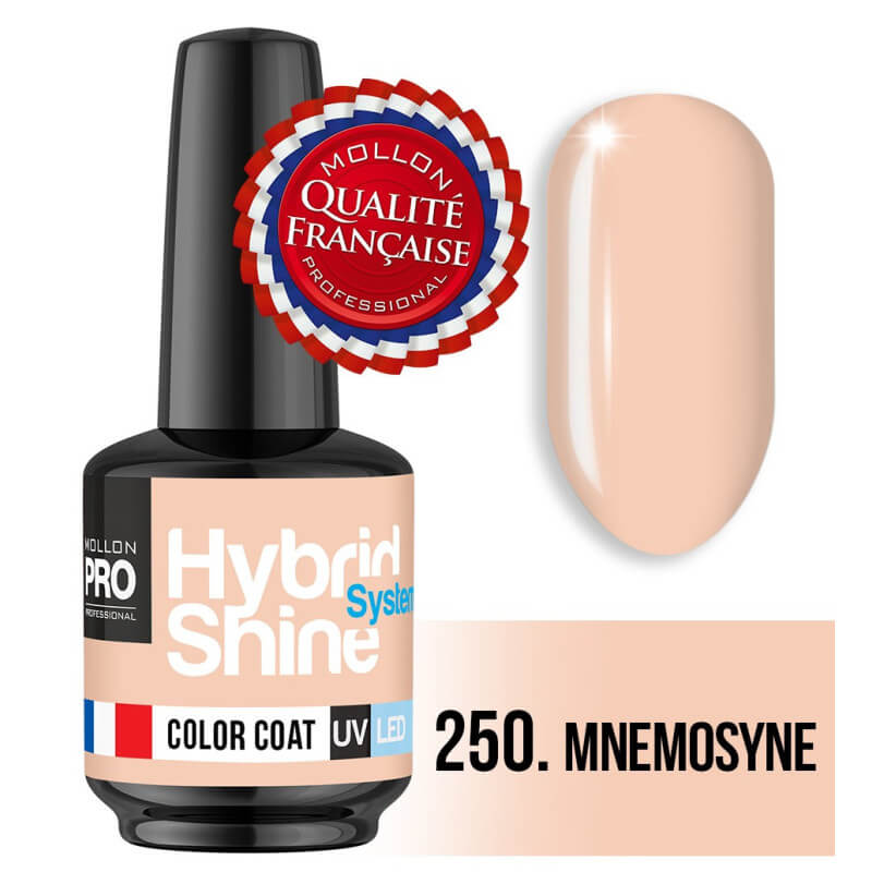 Mini Vernis Semi-Permanent Hybrid Shine Mollon Pro 8ml