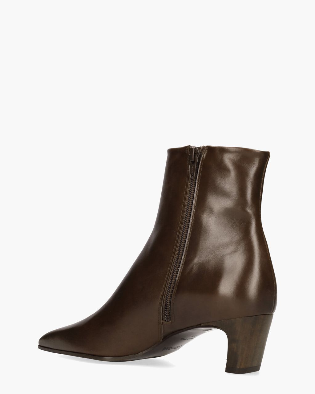 Zinda 3223 Donkerbruin Dames Enkelboots
