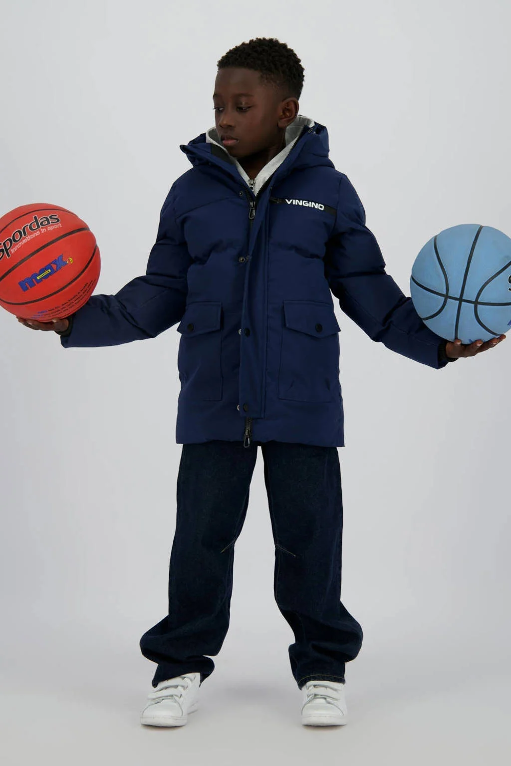 Vingino parka donkerblauw