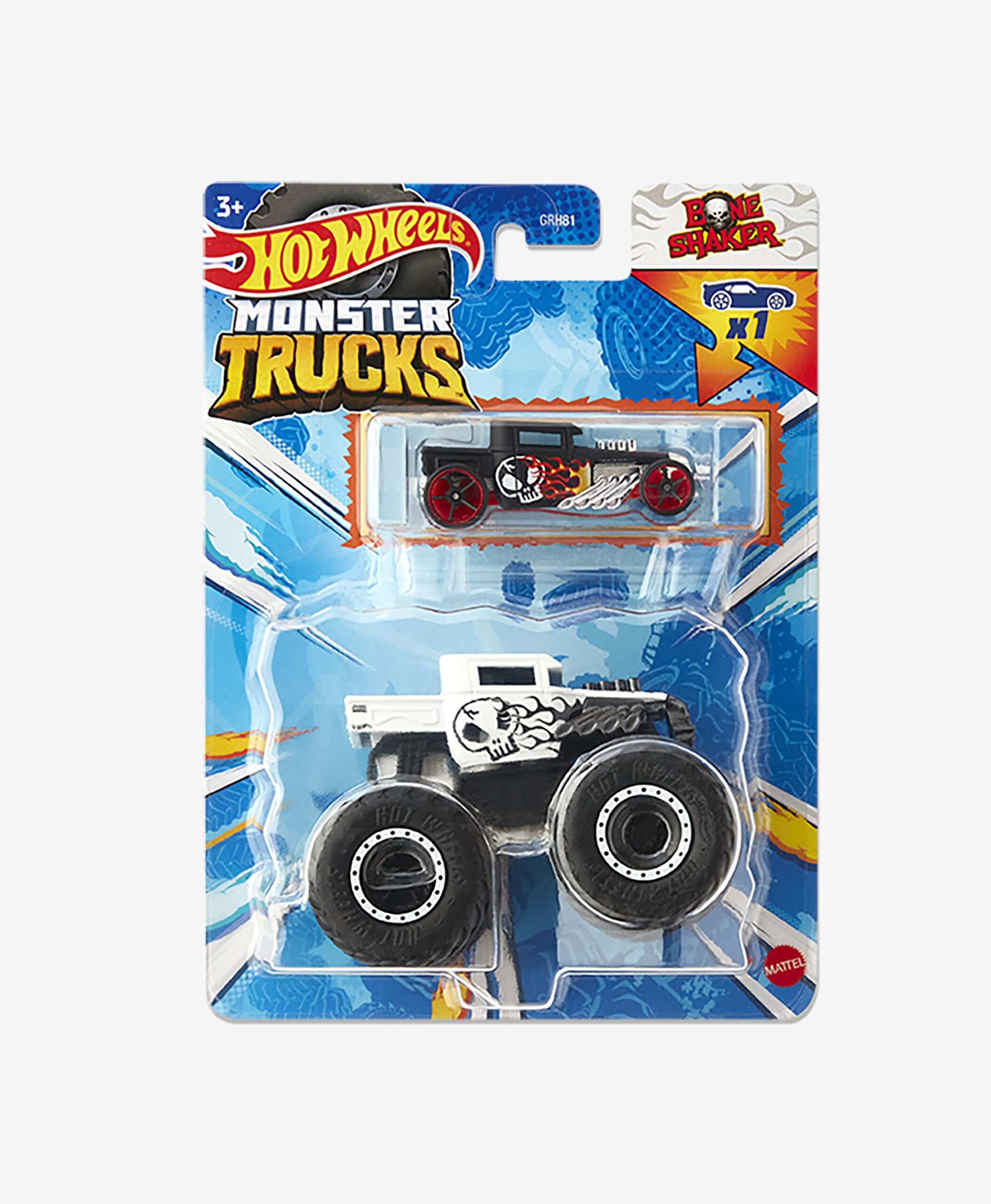 Hot Wheels Monstertruck und Auto-Set